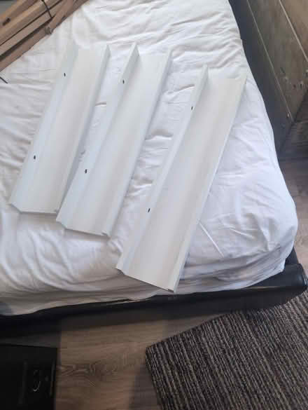 Photo of free 3 small white shelves (BN1) #1