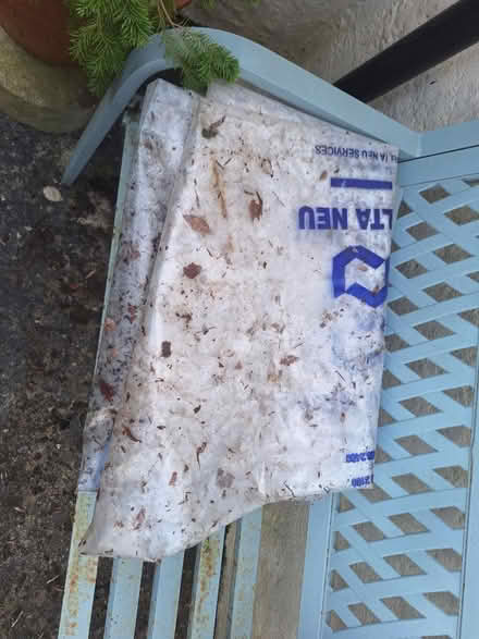 Photo of free 5 very large thick plastic bags (Forestgreen) #1