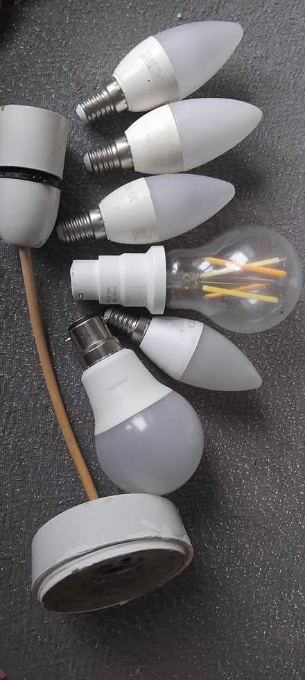 Photo of free light bulbs and light fitting (Dublin) #1