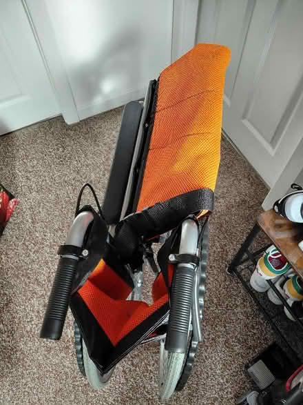 Photo of free Self propelled foldable wheelchair. (Kirkby L32) #3