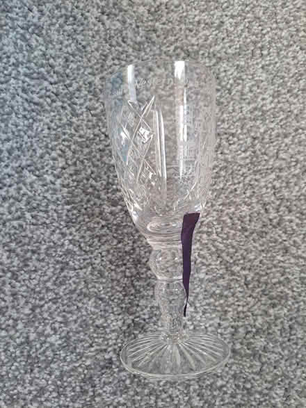 Photo of free British Gas commemorate Glassware (Lockerbie DG11) #1