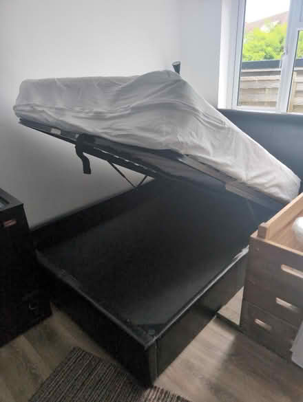 Photo of free double ottoman bed frame (BN1) #1