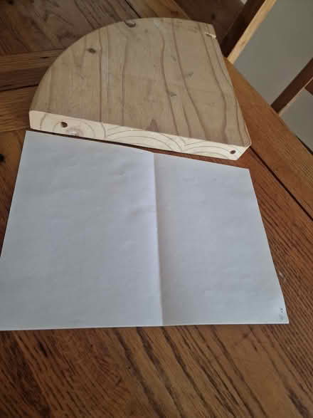 Photo of free Solid wood corner shelf (Rottingdean BN2) #3