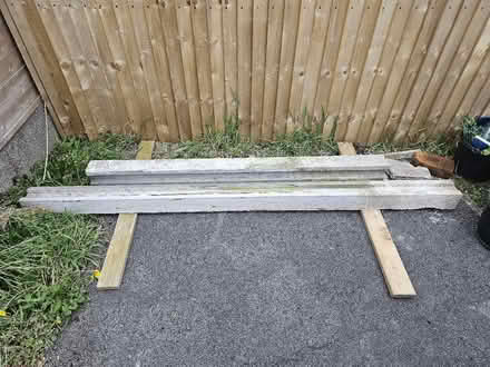 Photo of free 2 x Concrete fence posts (West End LA3) #2