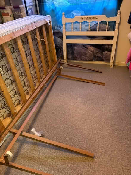 Photo of free Twin-sized Bed Frame (Cambridge (Elgin/Franklin)) #1