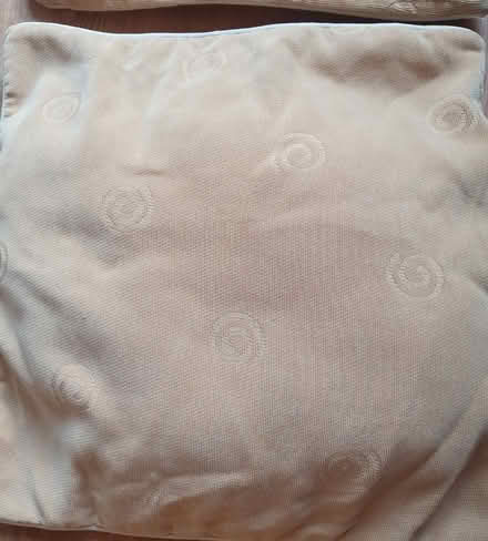 Photo of free 3 peach cushion covers (Heysham) #1