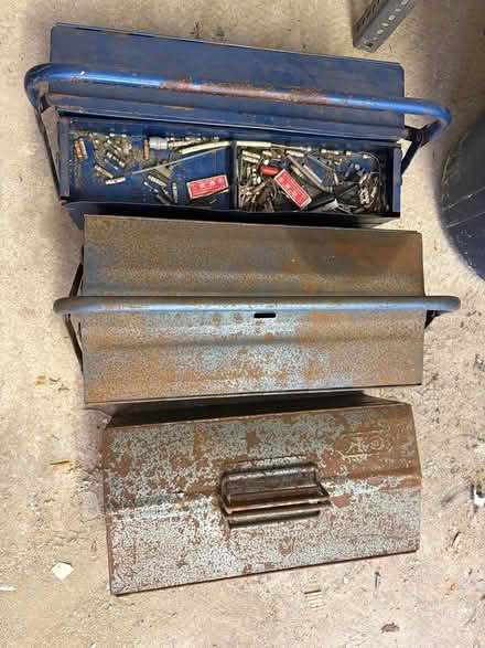 Photo of free 3 metal tool boxes (Scarborough YO12) #1