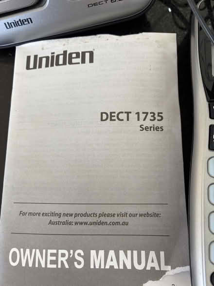 Photo of free Uniden phone x3 & answering machine (Yarralumla) #3