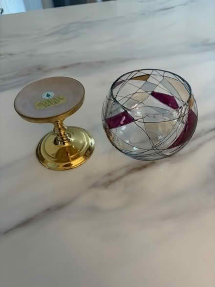 Photo of free Mosaic candle holder and stant (Thornwood, NY) #2