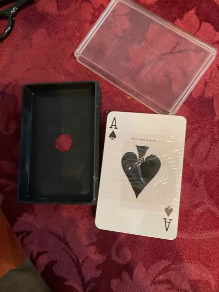Photo of free playing cards with picture of Iowa (Foothill Boulevard Cupertino) #2
