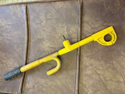 Photo of free Yellow steering lock (Scarborough YO12) #1