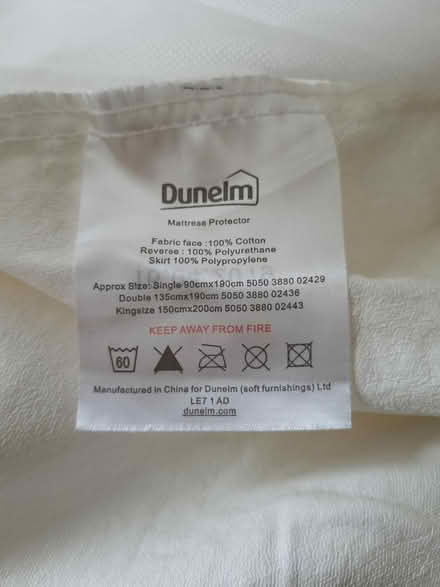 Photo of free Dble waterproof mattress protector (Stroud central) #2