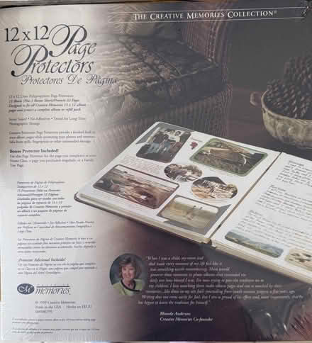 Photo of free Creative Memories Scrapbook Pages and Page Protectors (The Camp AL1) #2