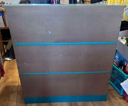 Photo of free Green coloured mdf laminate finish shelves boof shelf (Low Beechburn DL15) #3