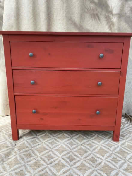 Photo of free Large three drawer chest of drawers (Whitegrove RG42) #1