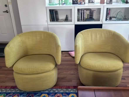 Photo of free West Elm club chairs (Norwalk) #1