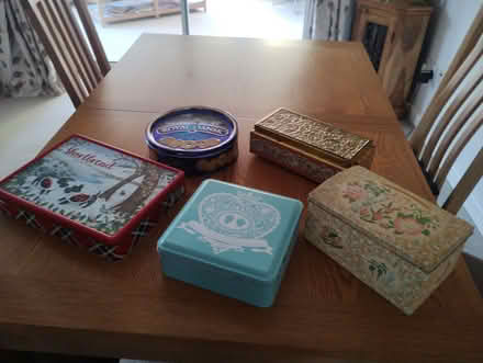 Photo of free Biscuit tins (Peasedown St John CP BA2) #1
