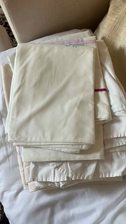 Photo of free Pillow cases (Harlow CM18 staple tye) #1