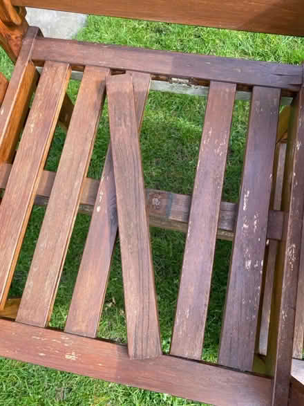 Photo of free Garden bench with table (Noctorum CH43) #3