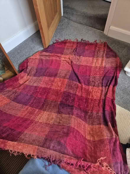 Photo of free Red patch blanket (Minster Lovell OX29) #1