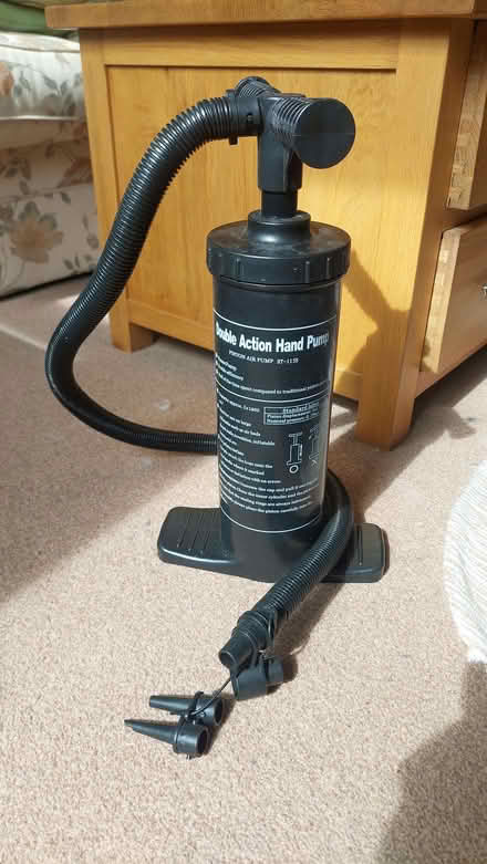 Photo of free Air pump for inflatable mattress (University Area RG1) #1