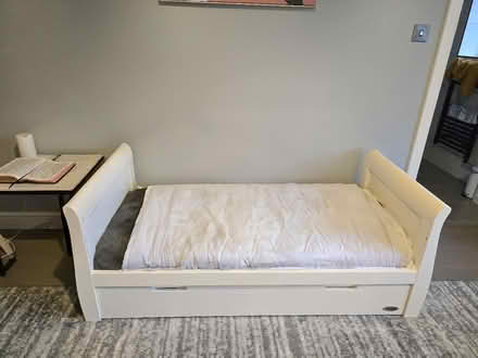 Photo of free Obaby Stamford Classic Cot Bed in White (Crag Bank LA5) #2