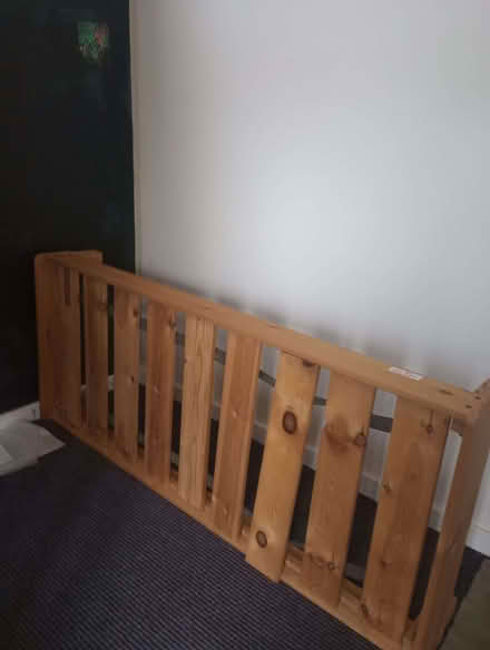 Photo of free Wooden slatted bed frame (Wisewood S6) #1