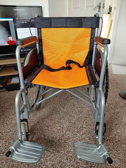 Photo of free Self propelled foldable wheelchair. (Kirkby L32) #1