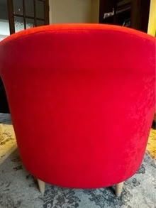 Photo of free Red Armchair (Sherwood TN2) #3