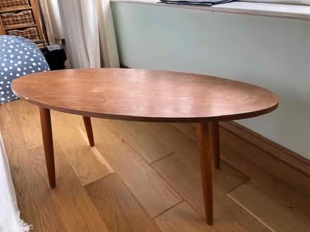 Photo of free Small wooden coffee table (CV22 - near centre of Rugby) #1