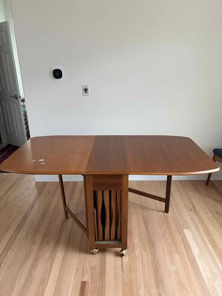 Photo of free folding dining table with 4 chairs (west Lafayette) #1