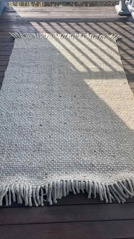 Photo of free woven rug (Jamaica Plain MA) #2