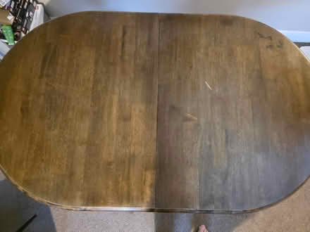 Photo of free Dark Wood Extending Dining Table (West Molesey KT8) #4