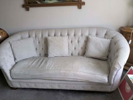 Photo of free Grey sofa (Clipstone NG21) #2