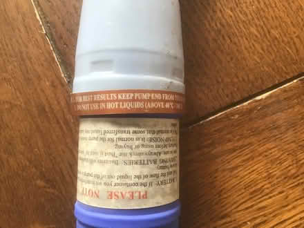 Photo of free Battery pump (ME16) #2