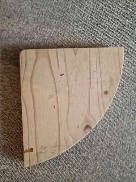 Photo of free Solid wood corner shelf (Rottingdean BN2) #2