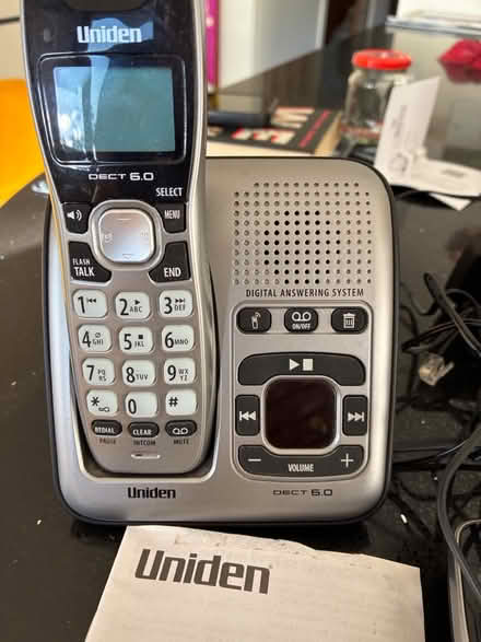 Photo of free Uniden phone x3 & answering machine (Yarralumla) #2