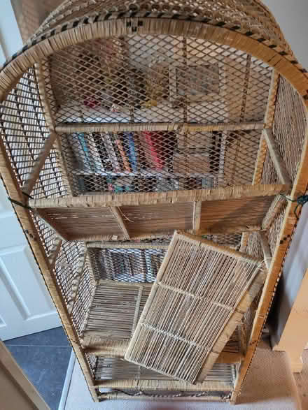 Photo of free Wicker bookcase (needs fixing) (Ebley GL5) #2