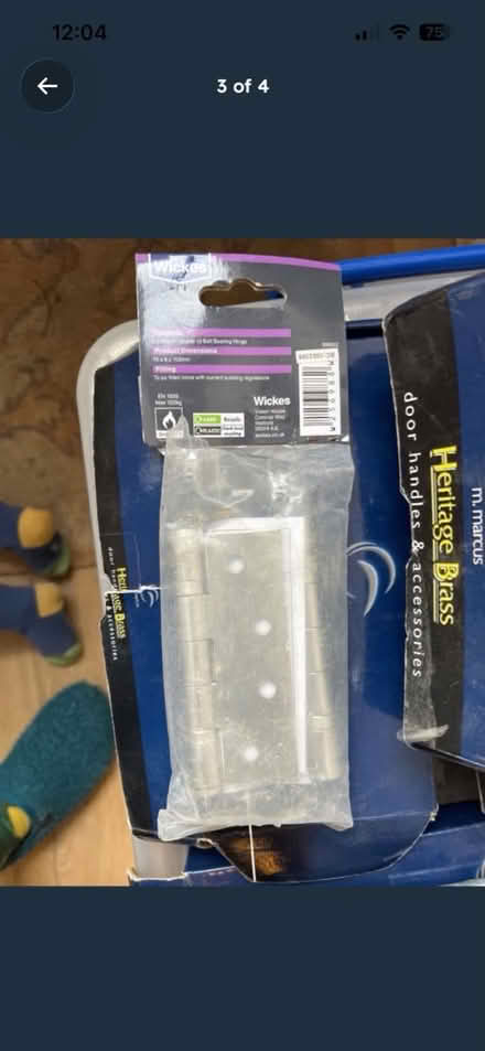 Photo of free Chrome brass door hardware (Cambridge CB5) #3