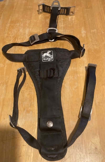 Photo of free Kurgo Large size dog harness and blue bone motif collar (Northcourt OX14) #1