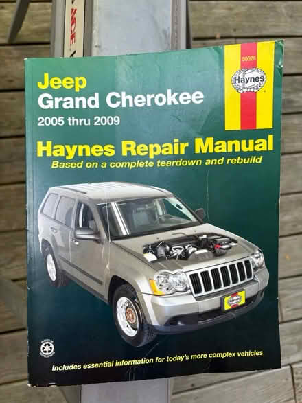 Photo of free Jeep Grand Cherokee manual (Huntingtown) #1
