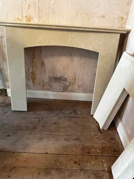 Photo of free Marble fire surround (Greaves LA1) #2