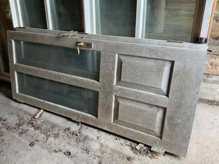 Photo of free Pair of external hardwood doors (Clunton SY7) #2