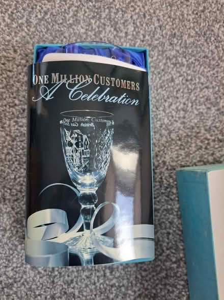 Photo of free British Gas commemorate Glassware (Lockerbie DG11) #2