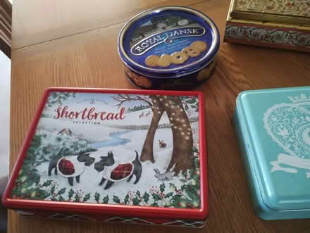 Photo of free Biscuit tins (Peasedown St John CP BA2) #3