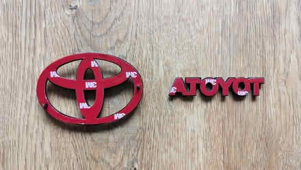 Photo of free Black Toyota GT 86 Boot Badges (CT20) #2