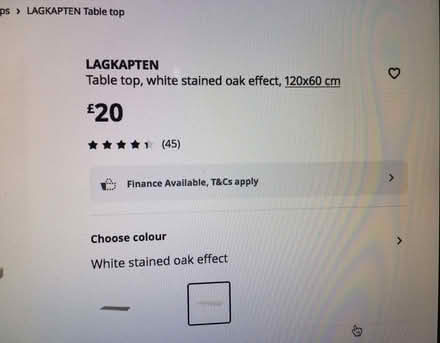 Photo of free Ikea Lagkapten Table Top (Liverpool L6) #3