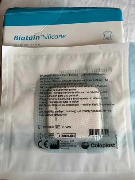 Photo of free 2 boxes silicone foam dressings (Shirley, Croydon) #2