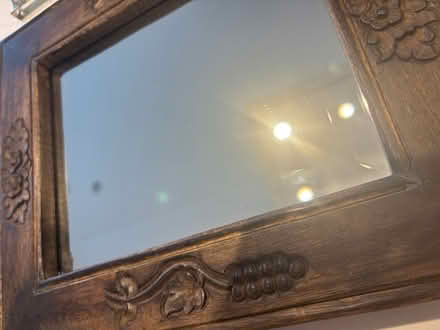 Photo of free Small decorative wooden mirror (Long Hanborough OX29) #2