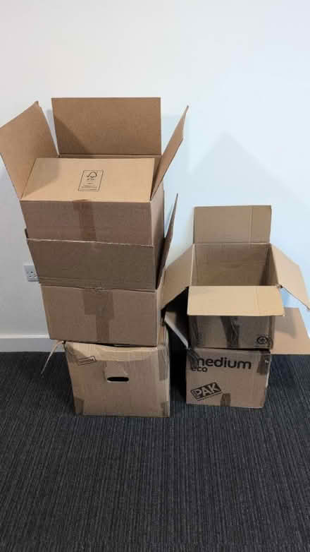 Photo of free boxes (Media city M50) #1